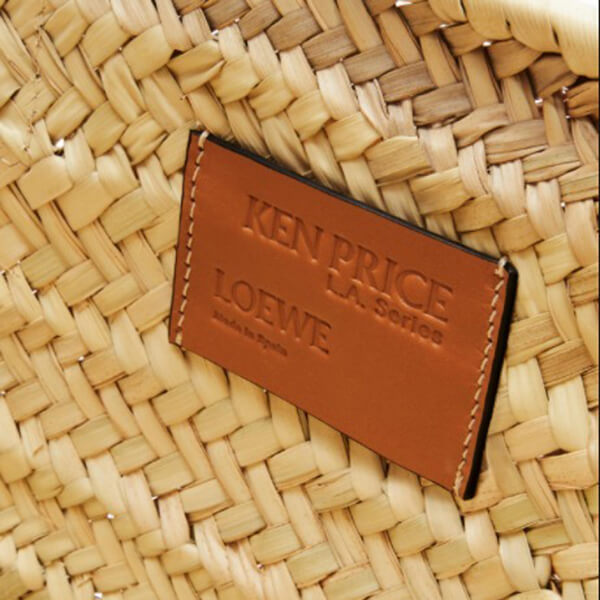 ロエベ L.A. シリーズ バスケットバッグ コピー (ヤシの葉&カーフ) A223S92X16